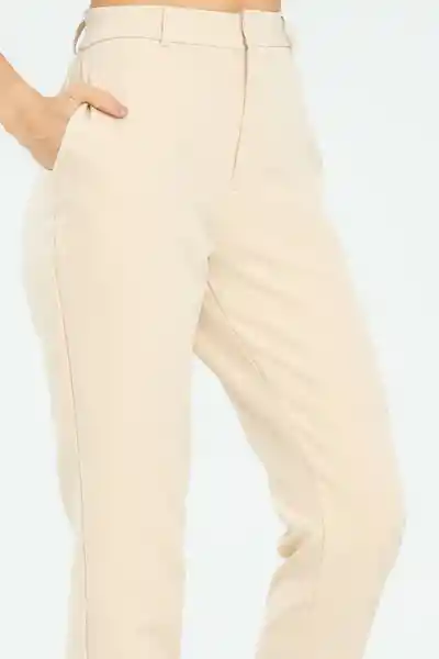 Pantalón New Karla Color Beige Claro Talla 8 Ragged