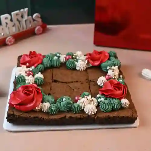 Brownie Navidad X 6 Und