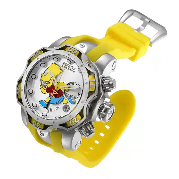 Reloj Simpsons Hombre Amarillo 39018 Invicta