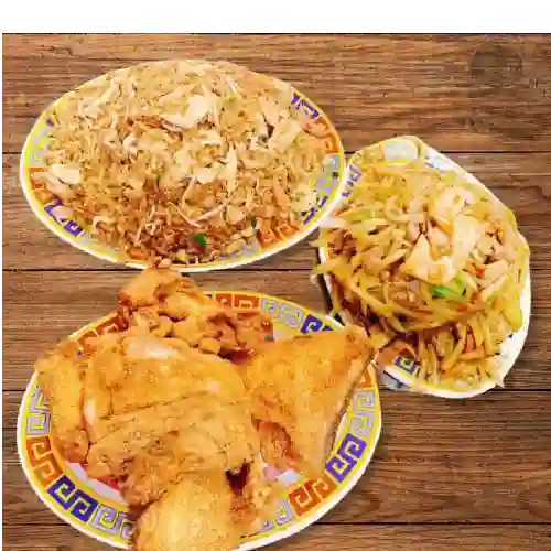 Combinado Grande + 4 Presas de Pollo