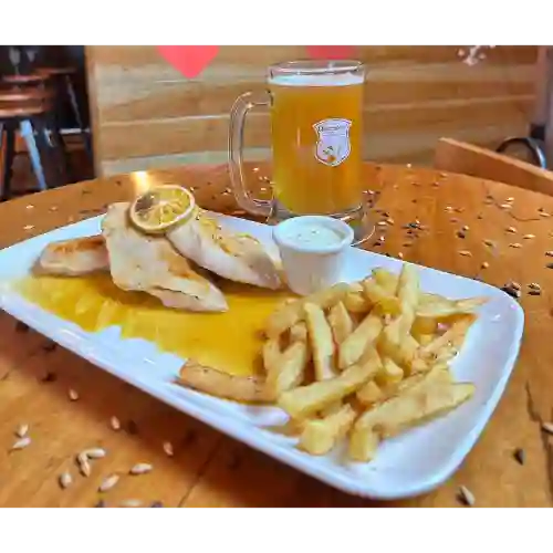 Pechuga en Salsa de Naranja