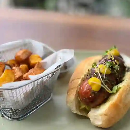 Choripan + Papas + Gaseosa