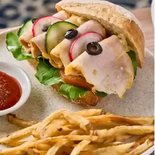 Sándwich de Punta de Anca de Cerdo