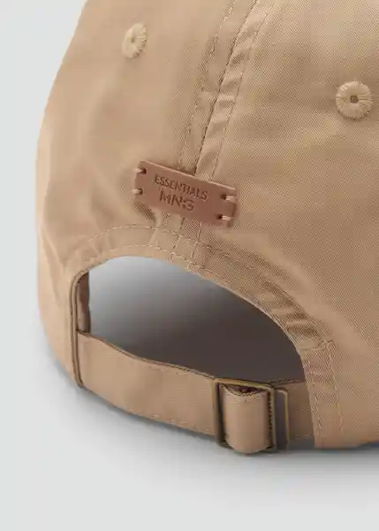 Gorra Basic Beige Talla 99 Hombre Mango