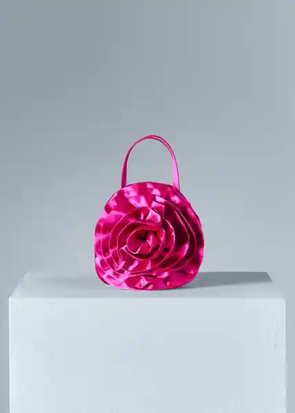 Bolso P Cucu Fucsia Talla 99 Mujer Mango