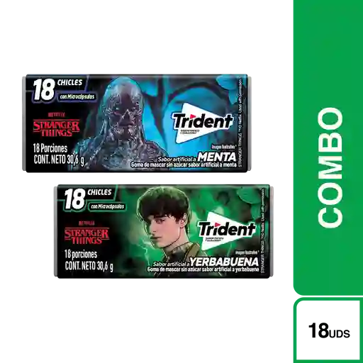 Combo Trident Evup Yerba + Trident Evup Menta