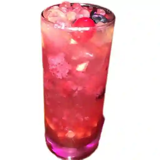 Soda de frutos rojos