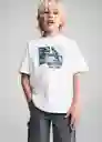 Camiseta Team Off White Talla 08 Niños Mango