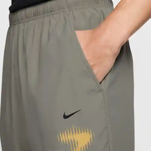 Nike Pantalón Form Alto Swoosh de Hombre Verde Talla L