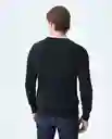 Suéter Tejido Togs Basico Masculino Negro Sombrio XL Chevignon