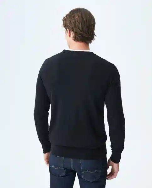 Suéter Tejido Togs Basico Masculino Negro Sombrio XL Chevignon