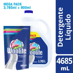 Woolite Detergente Liquido Triple Protección 
