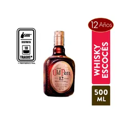 Whisky Old Parr 12 Años 500 ML