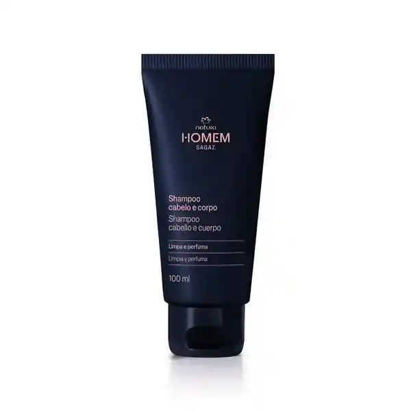 Shampoo Nos Cabelo e Corporal Homem