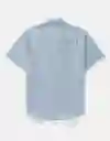 Camisa Hombre Azul Talla Large 2893401 American Eagle