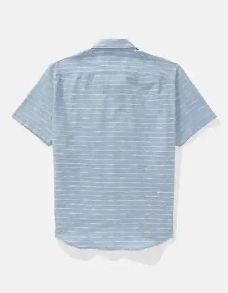 Camisa Hombre Azul Talla Large 2893401 American Eagle