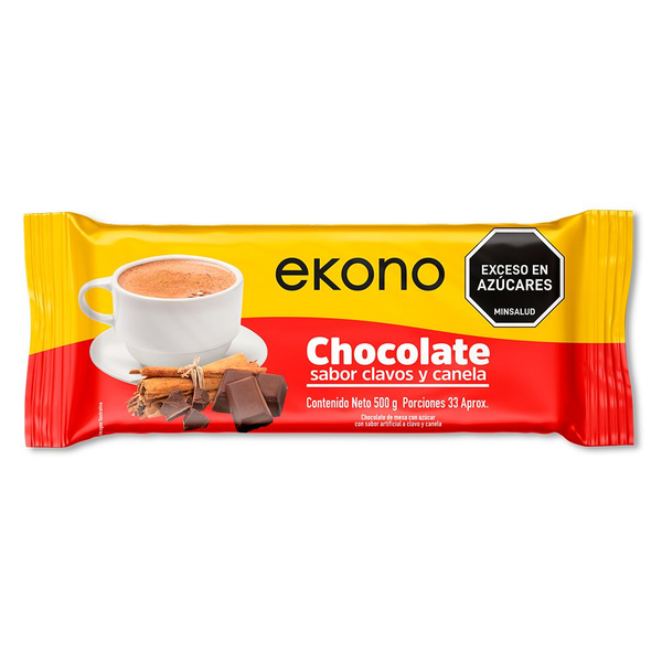 Chocolate Clavos Y Canela Ekono 500 g