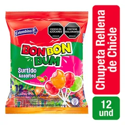 Bon Bon Bum Surtido bolsa por 12 und