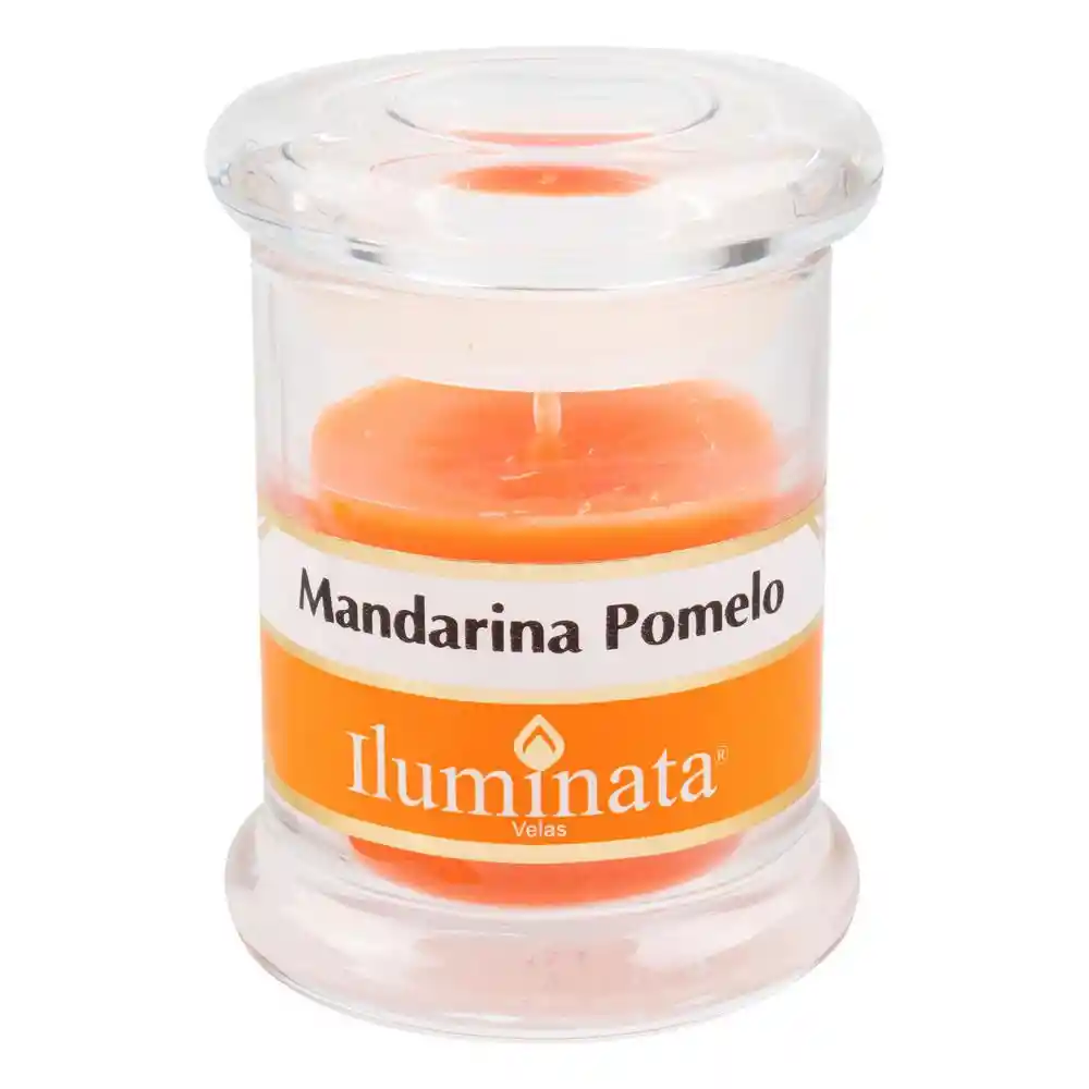 Iluminatt Vela ILUMINATA Vaso Peq Mandar V57Mp 