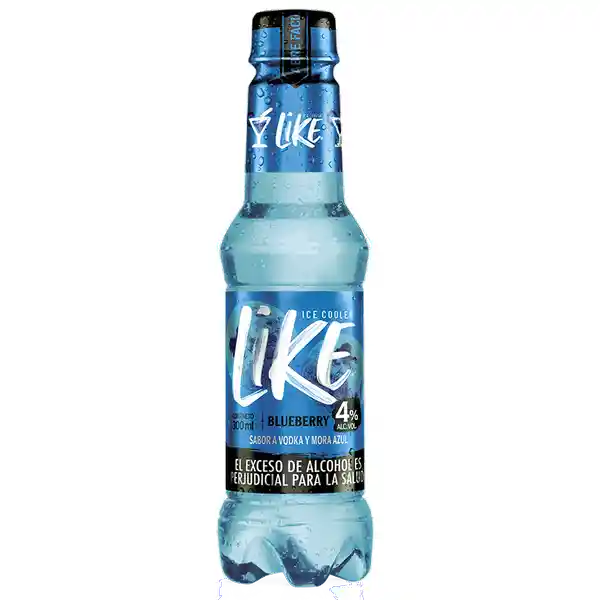 Like Aperitivo Sabor Vodka Mora Azul