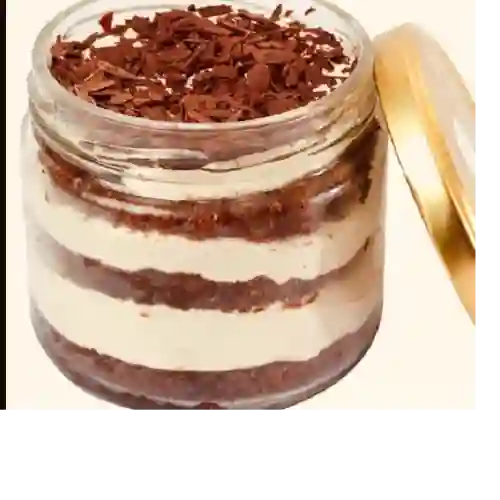 Jars de Brownie de Milo y Leche Cond