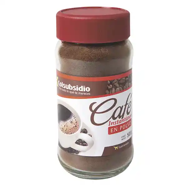 Café Instantaneo Colsubsidio Polvo