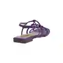 Sandalias Plana Freya Morado Talla 36