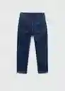 Jean Comfy Tejano Oscuro Talla 11 Niños Mango