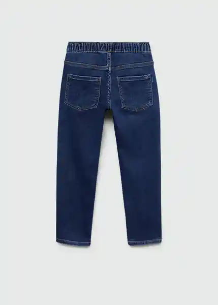 Jean Comfy Tejano Oscuro Talla 11 Niños Mango