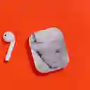 Estuche Para Airpods 2 Colección Mármol Blanco Miniso