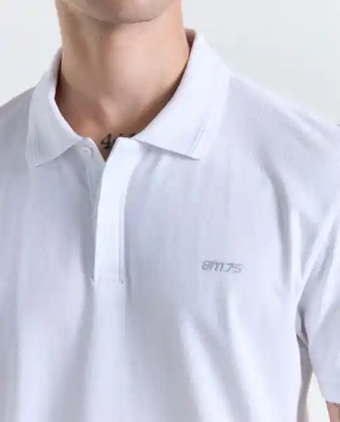 Polo Hombre Blanco Talla M 809G000_BLA110601 Americanino