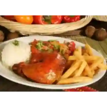 Bandeja con Pollo