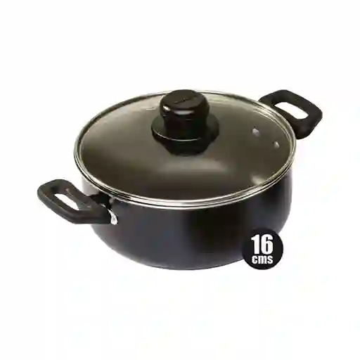 Universal Olla Aliada Tapa Vidrio 18 cm