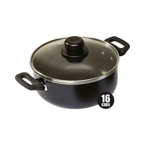 Universal Olla Aliada Tapa Vidrio 18 cm