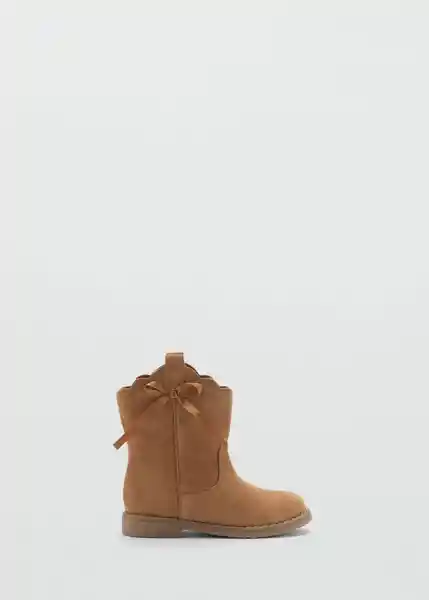 Botas Anitta Camel Talla 24 Niñas Mango