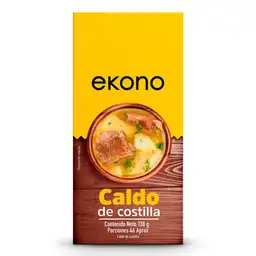 Caldo de Costilla en Cubos Ekono