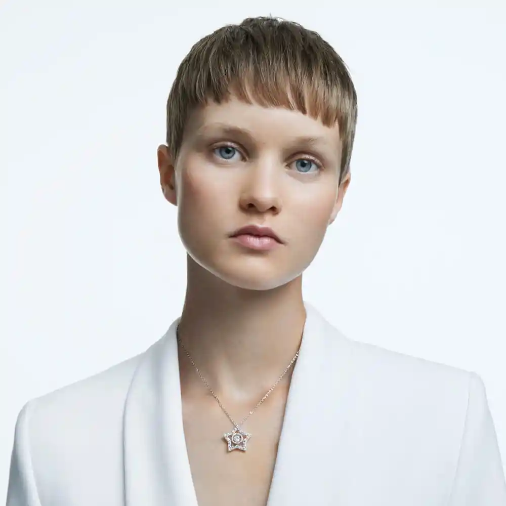 Collar Stella Blanco 5617919 Swarovski
