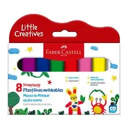   Faber Castell  Set Plastilina Diverplasty Dpx8Lc 