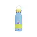 Termo de Con Asa y Funda Snoopy Colorful Azul 500 mL Miniso