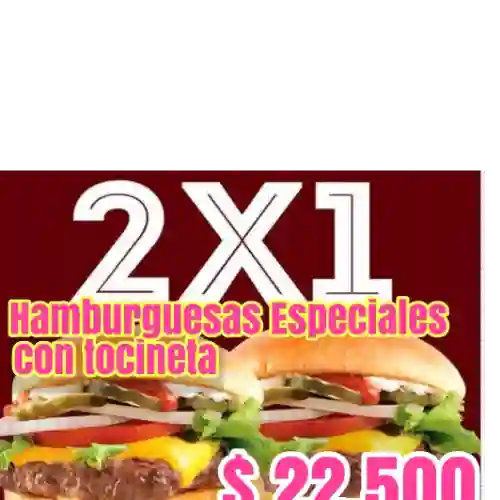 2 X 1 Only Burger