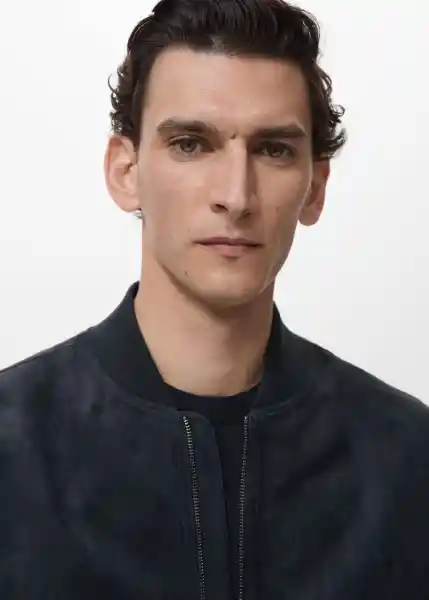 Chaqueta Bero Azul Noche Talla L Hombre Mango