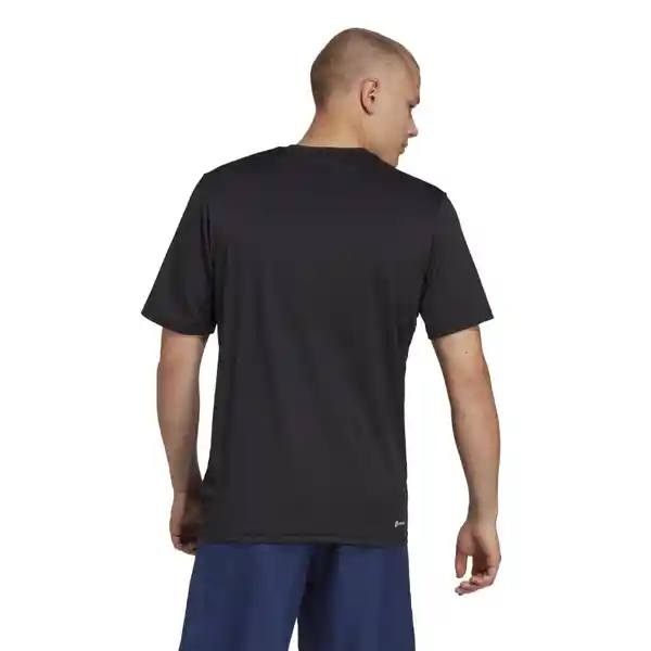 Adidas Camiseta Tr-es Stretch Para Hombre Negro Talla M