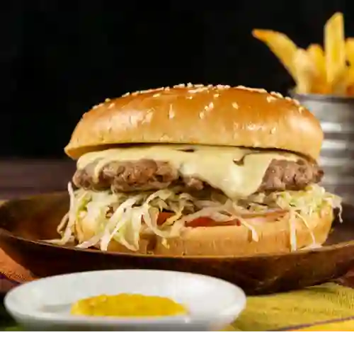 Hamburguesa de Cerdo Ahumada