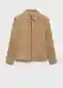 Chaqueta Nema Beige Talla S Hombre Mango
