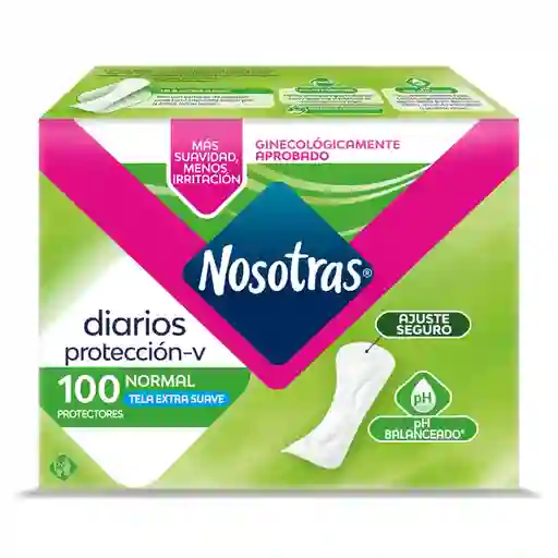 Protectores Nosotras Diarios X100 Unds