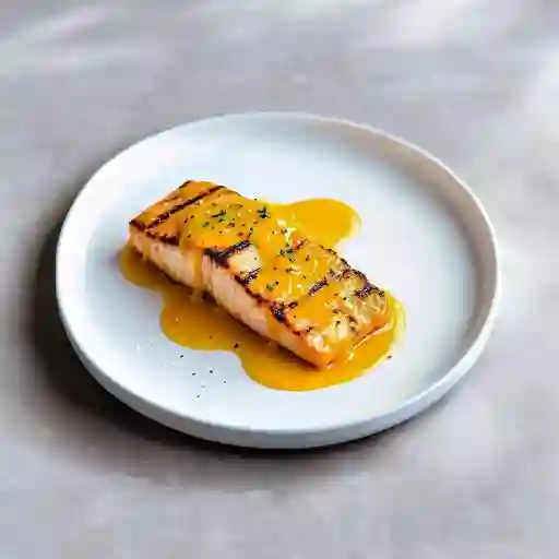 Salmon En Salsa De Maracuya
