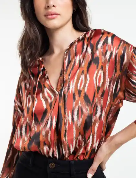  Camisa Per Naranja Tabasco Medio Talla M Naf-Naf 