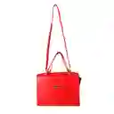 Cartera Square Rojo Talla Única