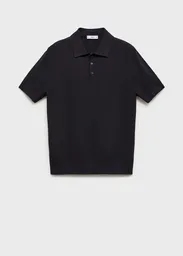 Camiseta Polo Flew Navy Talla M Hombre Mango