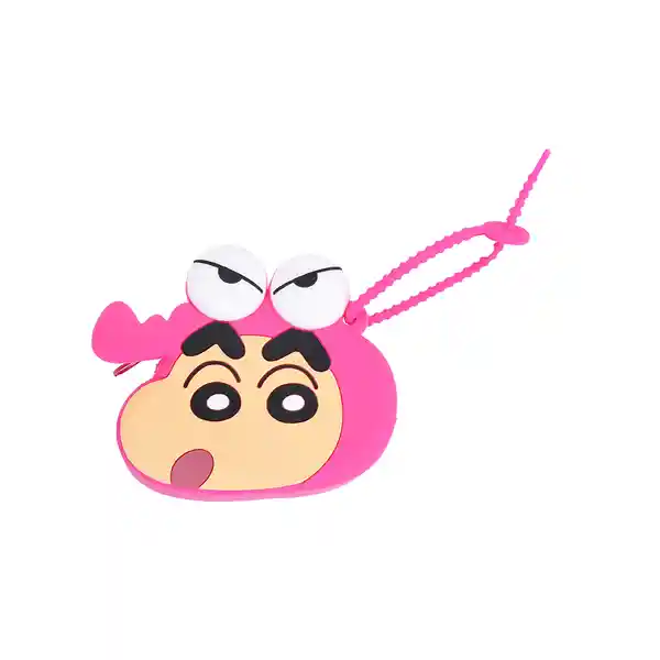 Monedero Shinnosuke Nohara Serie Crayon Sinchan Fucsia Miniso